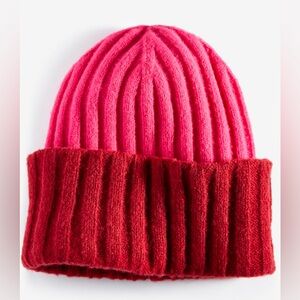 NWT On 34th Women’s Wide Ribbed Colorblock Beanie